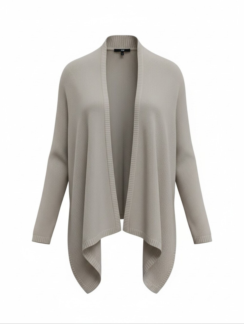 H&M Neutral Open Knit Flowy Long Sleeve Cardigan